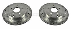 PowerStop Evolution Drilled and Slotted Rotors for 2007-2010 EDGE, MKX - AR-8191XPR