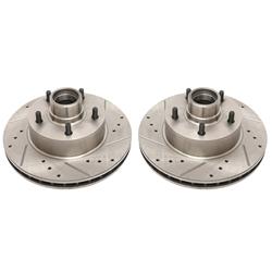 Power Stop Evolution Drilled and Slotted Rotors AR-8208XPR