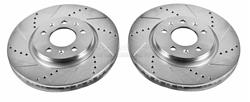 PowerStop Evolution Drilled and Slotted Rotors for 2007-2010 SKY, 2006-2009 SOLSTICE - AR-82108XPR