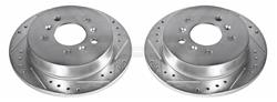 PowerStop Evolution Drilled and Slotted Rotors for 2006-2010 IMPALA, 2008-2009 LACROSSE, 2006-2007 MONTE CARLO - AR-82111XPR