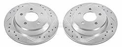 PowerStop Evolution Drilled and Slotted Rotors for 2005-2013 CORVETTE, 2006-2009 XLR - AR-82115XPR