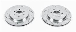 PowerStop Evolution Drilled and Slotted Rotors for 2004-2009 SRX - AR-82118XPR