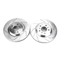 PowerStop Evolution Drilled and Slotted Rotors AR-82121XPR