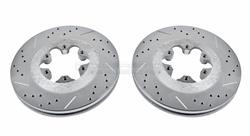 PowerStop Evolution Drilled and Slotted Rotors for 2009-2012 CANYON, COLORADO - AR-82131XPR