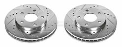 PowerStop Evolution Drilled and Slotted Rotors AR-8250XPR
