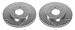 PowerStop Evolution Drilled and Slotted Rotors AR-8254XPR