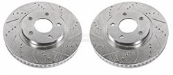 PowerStop Evolution Drilled and Slotted Rotors AR-8255XPR