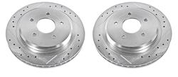 PowerStop Evolution Drilled and Slotted Rotors for 1997-2013 CORVETTE, 2004-2009 XLR - AR-8261XPR