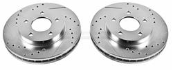 PowerStop Evolution Drilled and Slotted Rotors for 2001-2005 AZTEK, 2002-2007 RENDEZVOUS - AR-8268XPR