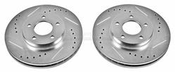 PowerStop Evolution Drilled and Slotted Rotors AR-8269XPR