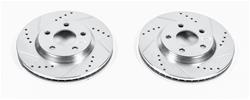 PowerStop Evolution Drilled and Slotted Rotors AR-8299XPR