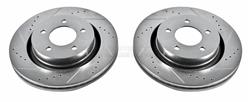PowerStop Evolution Drilled and Slotted Rotors AR-8348XPR