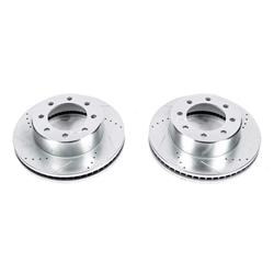 Power Stop Evolution Drilled and Slotted Rotors AR-8373XPR