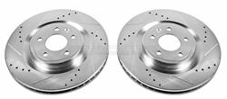 PowerStop Evolution Drilled and Slotted Rotors for 2011-2014 MUSTANG - AR-85144XPR