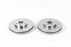 PowerStop Evolution Drilled and Slotted Rotors for 2013-2020 FUSION, 2013-2016 MKZ - AR-85150XPR