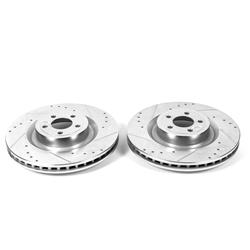 PowerStop Evolution Drilled and Slotted Rotors for 2015-2023 MUSTANG - AR-85159XPR
