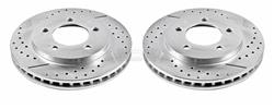 PowerStop Evolution Drilled and Slotted Rotors for 1997-2002 EXPEDITION, 1998-2001 NAVIGATOR - AR-8558XPR