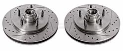 PowerStop Evolution Drilled and Slotted Rotors for 1997-2000 EXPEDITION, 1999 F-150, 1998-2000 NAVIGATOR - AR-8563XPR