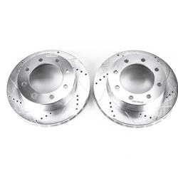 PowerStop Evolution Drilled and Slotted Rotors for 1999 F-250 SUPER DUTY, F-350 SUPER DUTY - AR-8567XPR