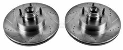PowerStop Evolution Drilled and Slotted Rotors for 2001-2003 EXPLORER SPORT, 2001-2005 EXPLORER SPORT TRAC - AR-8585XPR