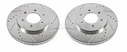 PowerStop Evolution Drilled and Slotted Rotors for 2002-2006 EXPEDITION, 2003-2006 NAVIGATOR - AR-8590XPR