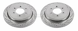 PowerStop Evolution Drilled and Slotted Rotors for 2002-2006 EXPEDITION, 2003-2006 NAVIGATOR - AR-8591XPR
