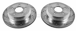 PowerStop Evolution Drilled and Slotted Rotors AR-8639XPR