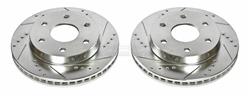 Power Stop Evolution Drilled and Slotted Rotors AR-8640XPR