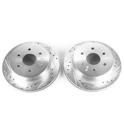 PowerStop Evolution Drilled and Slotted Rotors for 2003-2005 EXPRESS 2500, SAVANA 2500 - AR-8652XPR