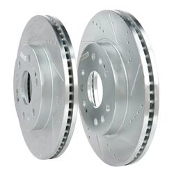 CHEVROLET TAHOE Brake Rotors - Cross-drilled and slotted surface
