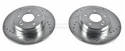 PowerStop Evolution Drilled and Slotted Rotors AR-8659XPR