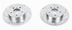 PowerStop Evolution Drilled and Slotted Rotors for 2006-2011 DTS, LUCERNE - AR-8670XPR