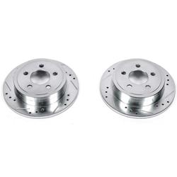 PowerStop Evolution Drilled and Slotted Rotors for 2003-2007 LIBERTY, 2003-2006 WRANGLER - AR-8768XPR
