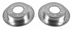 PowerStop Evolution Drilled and Slotted Rotors for 2006-2010 H3, 2009-2010 H3T - AR-8770XPR