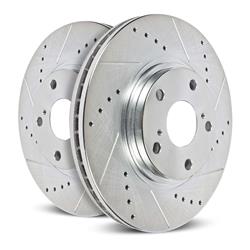 PowerStop Evolution Drilled and Slotted Rotors for 2005-2016 F-450 SUPER DUTY, F-550 SUPER DUTY, 2006-2009 LCF - AR85114XPR