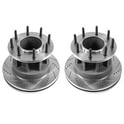 PowerStop Evolution Drilled and Slotted Rotors for 2008-2012 F-350 SUPER DUTY - AR82128XPR
