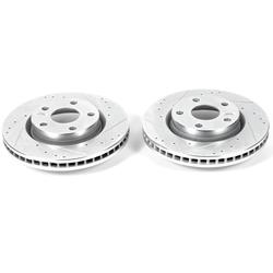 PowerStop Evolution Drilled and Slotted Rotors for 2008-2009 G8 - AR82136XPR