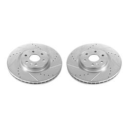 PowerStop Evolution Drilled and Slotted Rotors for 2011 9-4X, 2010-2016 SRX - AR82145XPR