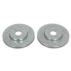 PowerStop Evolution Drilled and Slotted Rotors for 2013-2022 ENCORE, 2018-2022 TRAX - AR82177XPR