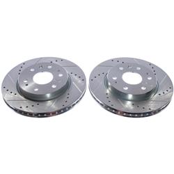 PowerStop Evolution Drilled and Slotted Rotors AR82212XPR