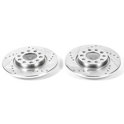 PowerStop Evolution Drilled and Slotted Rotors for 2015-2017 200, 2014-2022 CHEROKEE - AR83089XPR