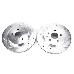 PowerStop Evolution Drilled and Slotted Rotors AR8384XPR