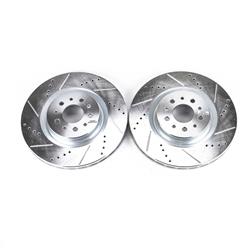 PowerStop Evolution Drilled and Slotted Rotors for 2015-2022 PROMASTER CITY - AR8390XPR