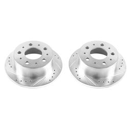 PowerStop Evolution Drilled and Slotted Rotors for 2014-2021 PROMASTER 1500, PROMASTER 2500, PROMASTER 3500 - AR8394XPR