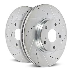 PowerStop Evolution Drilled and Slotted Rotors for 2023-2026 CR-V - JBR1949XPR