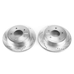 PowerStop Evolution Drilled and Slotted Rotors for 2004-2006 E-150, 2004-2005 E-150 CLUB WAGON - AR85112XPR