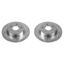 PowerStop Evolution Drilled and Slotted Rotors for 2013-2018 C-MAX, 2013-2016 ESCAPE, 2014-2018 TRANSIT CONNECT - AR85149XPR
