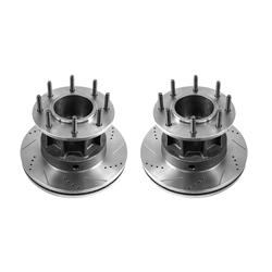 PowerStop Evolution Drilled and Slotted Rotors for 2013-2024 F-350 SUPER DUTY - AR85170XPR