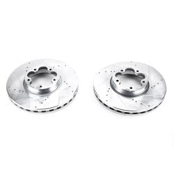 PowerStop Evolution Drilled and Slotted Rotors for 2015-2025 TRANSIT-350 HD - AR85177XPR