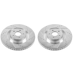PowerStop Evolution Drilled and Slotted Rotors for 2016-2018 FOCUS - AR85180XPR
